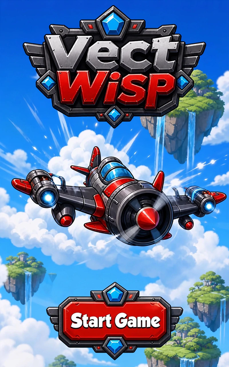 Vect Wisp title screen