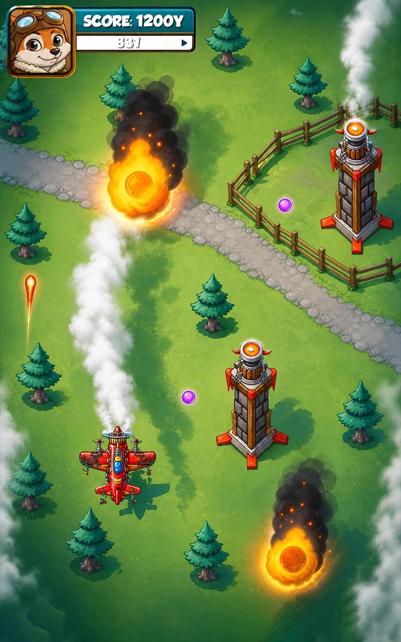 Vect Wisp combat scene