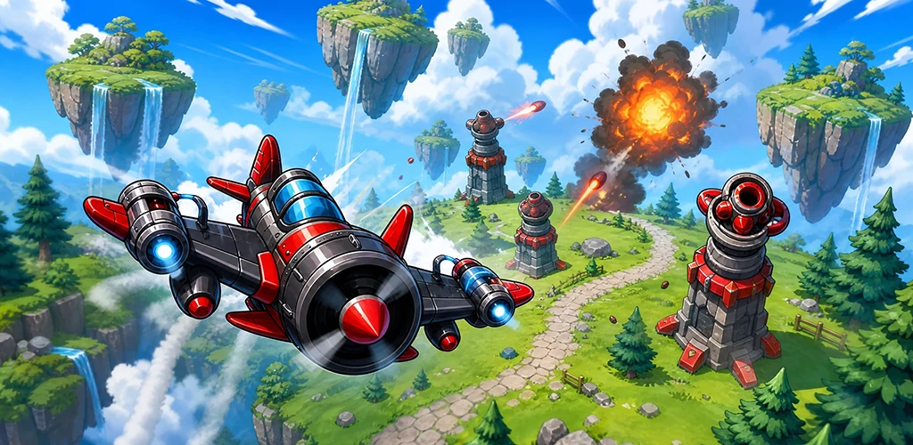 Vect Wisp aerial combat artwork
